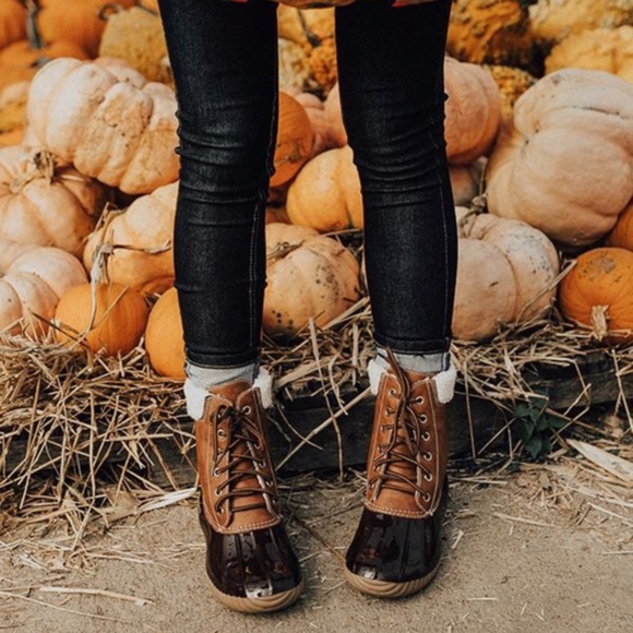 ⚡️FLASH SALE⚡️EDITH Duck Boots - BROWN - Picture 4 of 4